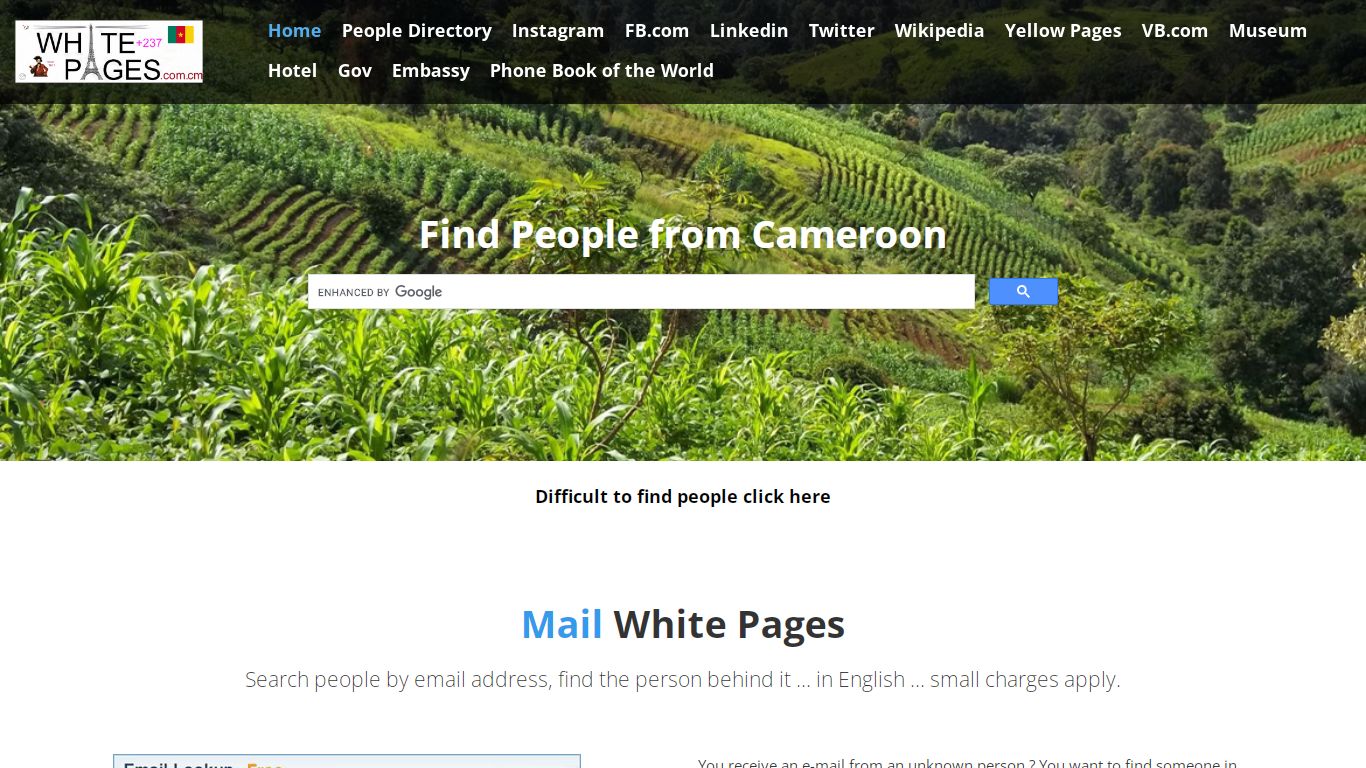 Whitepages.com.cm - Connect with People from Cameroon